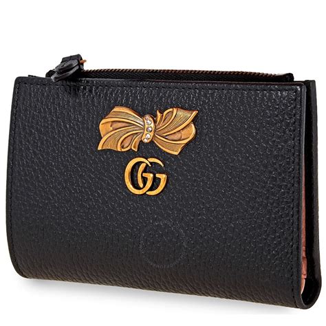 gucci black small wallet|original gucci wallet.